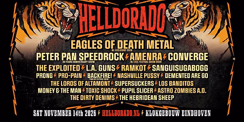 Helldorado 2026 — festival in Eindhoven