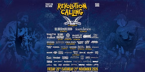 Revolution Calling 2026 Official — muziek in Eindhoven