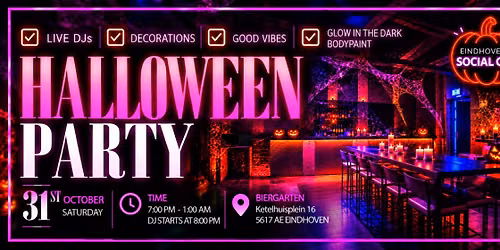 ESC. Halloween Party 2026 — muziek in Eindhoven